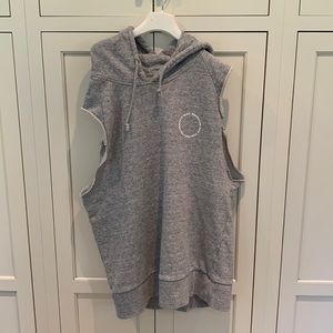 Large Cotton On sleeveless hoodie